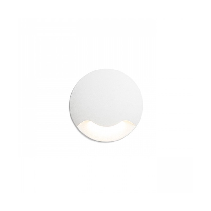 RED - Design Rendl - R12613 - Udendørs LED indbygningslampe KICK LED/1W/230V IP54