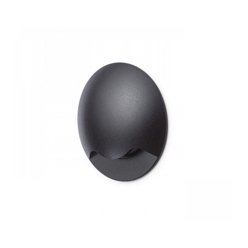 RED - Design Rendl-R12615 - Udendørs LED indbygningslampe KICK LED/1W/230V IP54