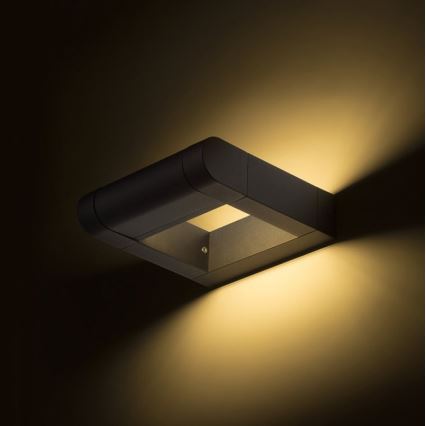 RED - Design Rendl - R12623 - Udendørs LED væglampe AQUE LED/8W/230V IP54