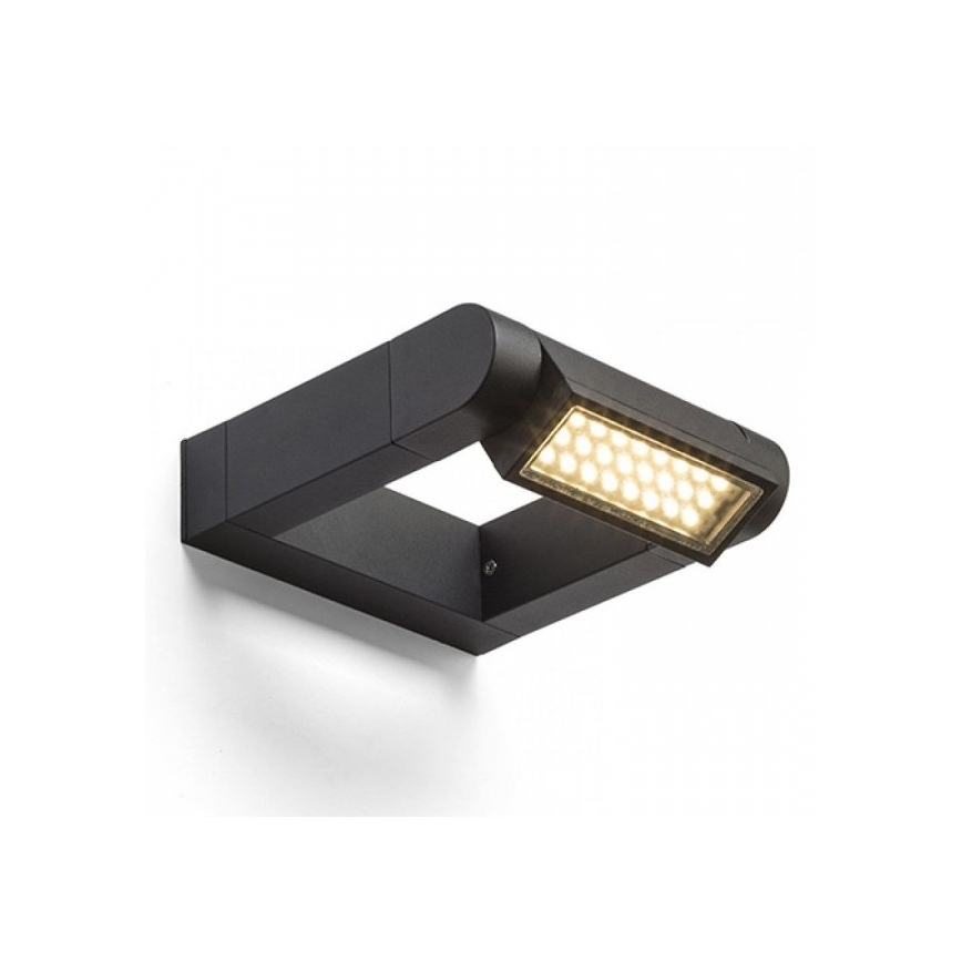 RED - Design Rendl - R12623 - Udendørs LED væglampe AQUE LED/8W/230V IP54