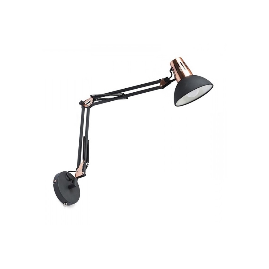 RED - Design Rendl - R12651 - Væglampe ANTE 1xE27/28W/230V sort
