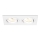 RED - Design Rendl - R12713- Indbygningslampe PASADENA 2xGU10/50W/230V