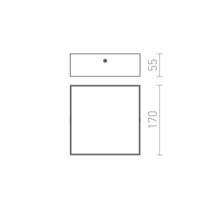 RED - Design Rendl - R12848 - LED loftlampe LARISA LED/15W/230V hvid