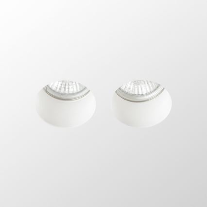RED - Design Rendl - R12900 - Indbygningsspot QUO 2xGU10/35W/230V