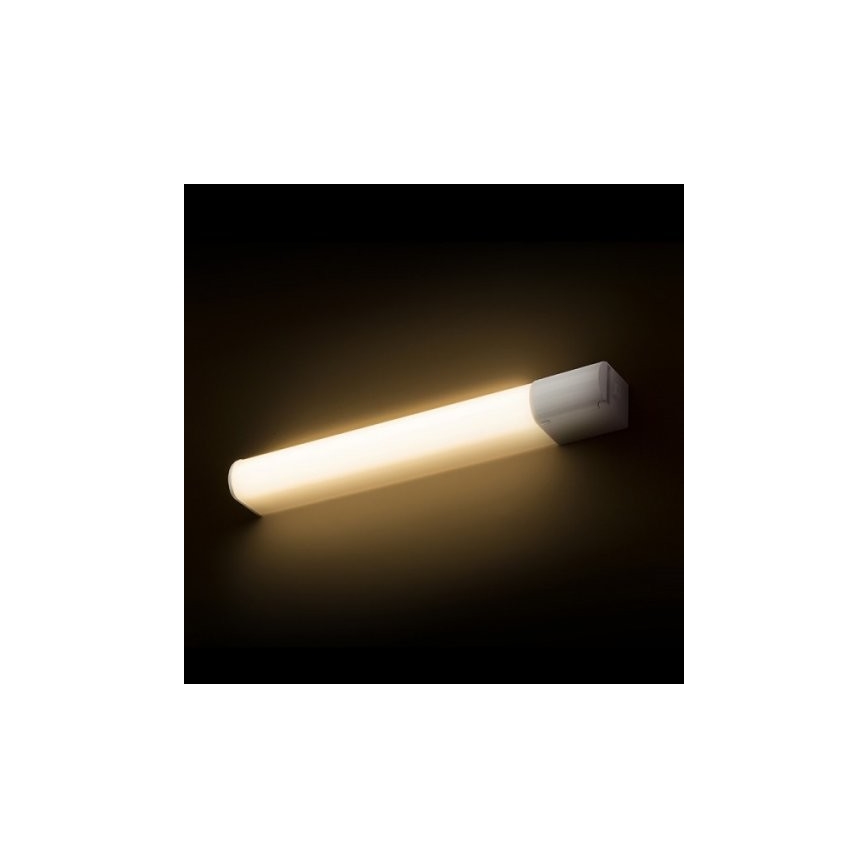 RED - Design Rendl-R12903 - LED spejllampe til badeværelse m. stikkontakt FLORIO LED/8W/230V IP44
