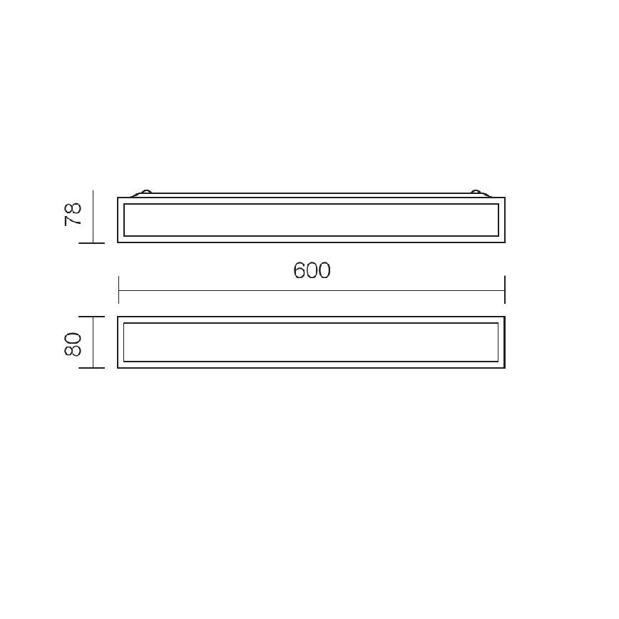 Redo 01-1233 - Væglampe til badeværelse EGO 3xE14/28W/230V IP44
