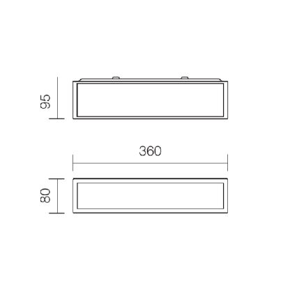 Redo 01-1234 - LED badeværelses væglampe EGO LED/12W/230V IP44 poleret krom