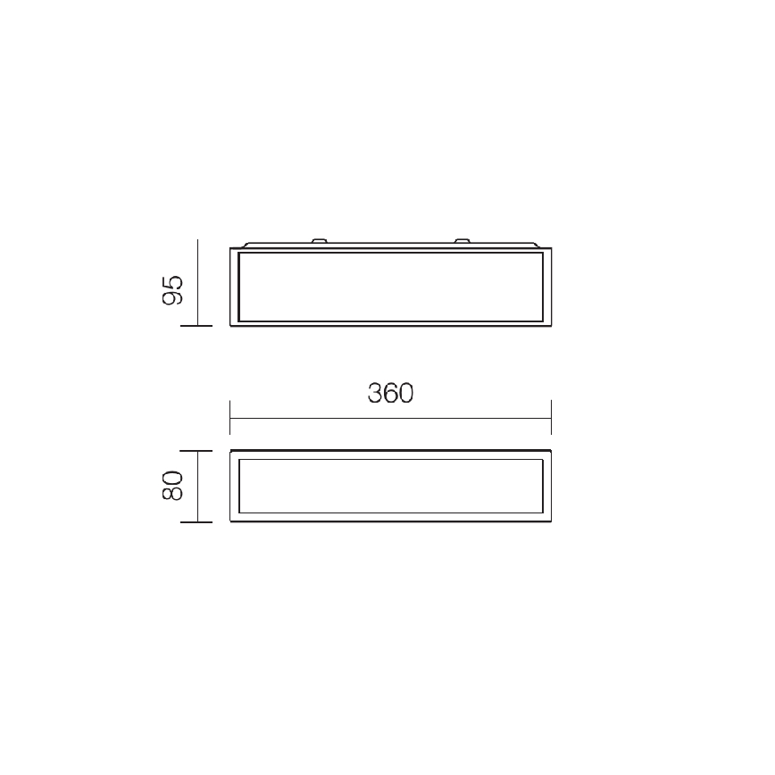 Redo 01-1234 - LED badeværelses væglampe EGO LED/12W/230V IP44 poleret krom