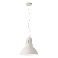 Redo 01-1282 - PEEP pendel på ledning 1xE27/42W/230V Ø 34,5 cm hvid