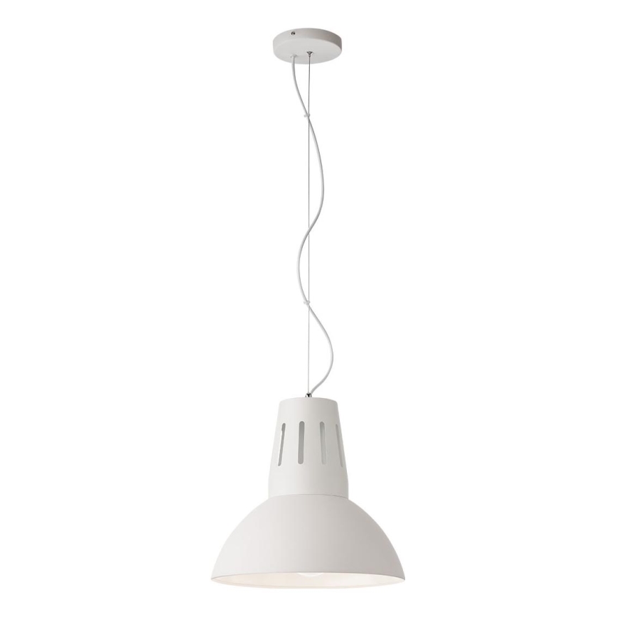 Redo 01-1282 - PEEP pendel på ledning 1xE27/42W/230V Ø 34,5 cm hvid