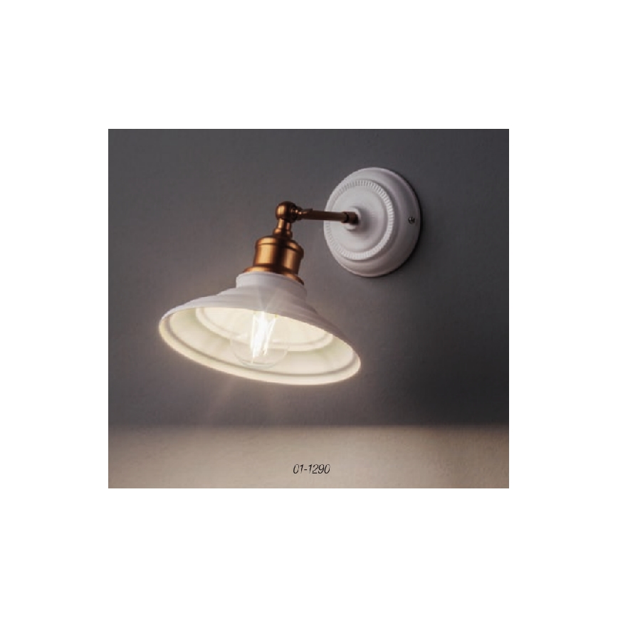 Redo 01-1290 - Væglampe SPINNER 1xE27/42W/230V