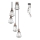 Redo 01-1303 - Lysekrone i en snor THARU 5xE27/42W/230V