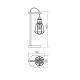 Redo 01-1304 - Bordlampe THARU 1xE27/42W/230V