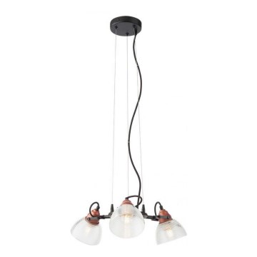 Redo 01-1450 - Loftlampe på ledning RIDGE 3xE27/60W/230V
