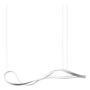 Redo 01-1531 - LED-pendel på wire NUBO LED/43W/230V hvid