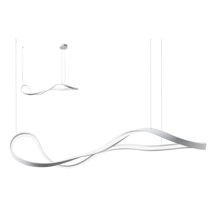 Redo 01-1531 - LED-pendel på wire NUBO LED/43W/230V hvid