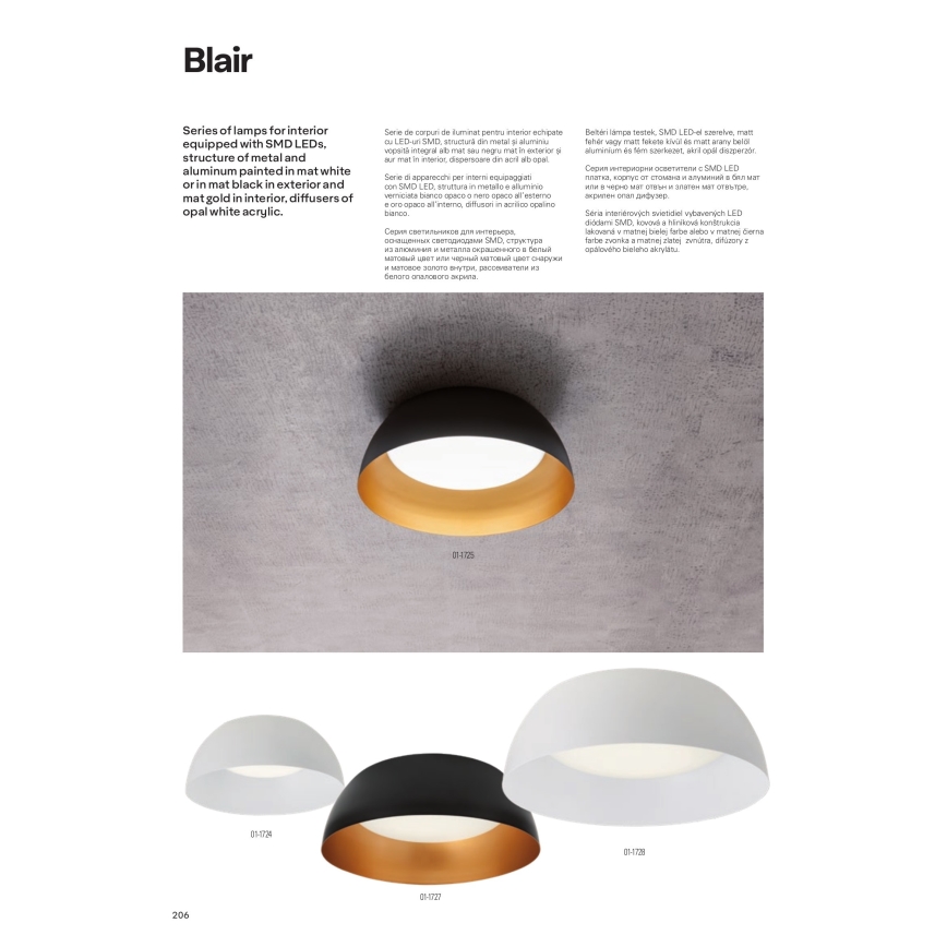 Redo 01-1732 - LED pendel BLAIR LED/55W/230V 3000K hvid