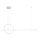 Redo 01-1734 - LED pendel dæmpbar GIOTTO LED/46W/230V hvid