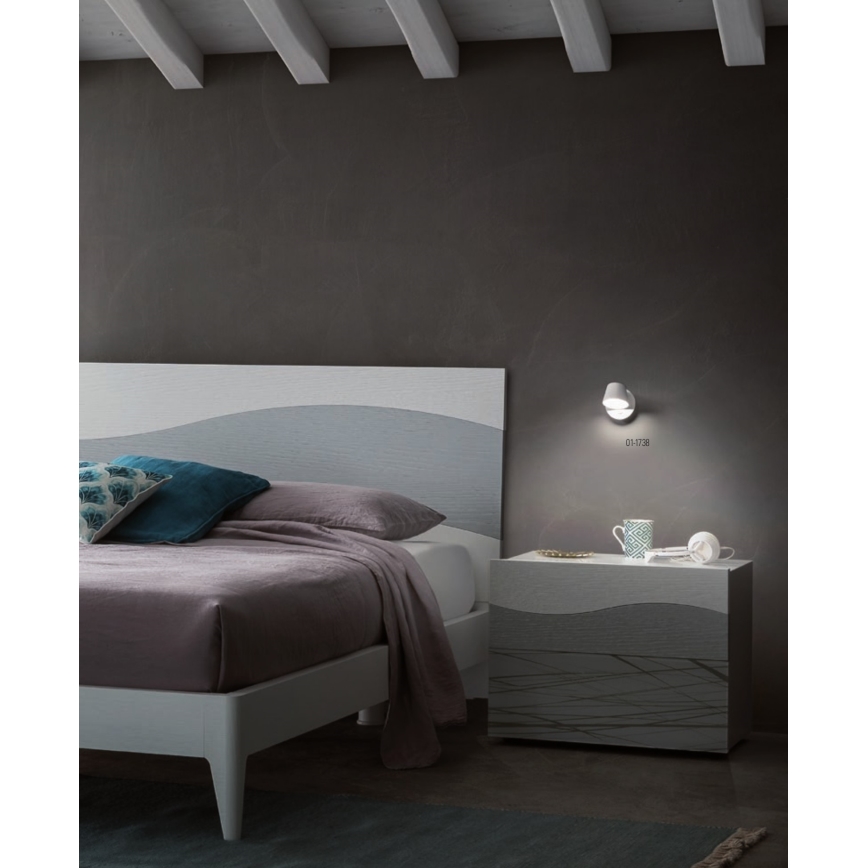 Redo 01-1739 - LED væglampe SHAKER LED/6W/230V