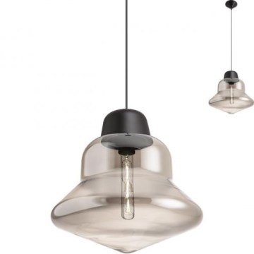 Redo 01-1771 - Pendel AMNO 1x/E27/42W/230V diameter 33 cm grå
