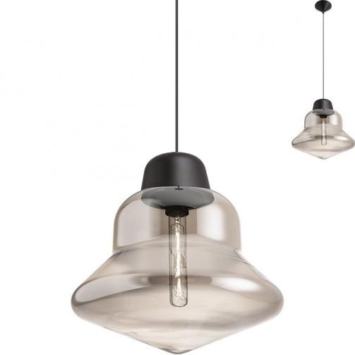 Redo 01-1771 - Pendel AMNO 1x/E27/42W/230V diameter 33 cm grå