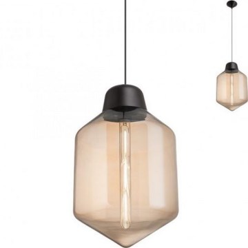 Redo 01-1772 - Pendel AMNO 1x/E27/42W/230V diameter 26 cm beige