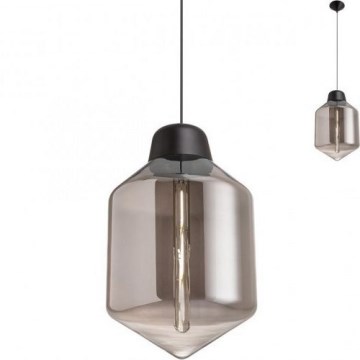 Redo 01-1773 - Pendel AMNO 1x/E27/42W/230V diameter 26 cm grå