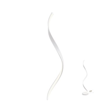 Redo 01-1797 - LED-dæmpbar gulvlampe TORSION LED/24W/230V hvid