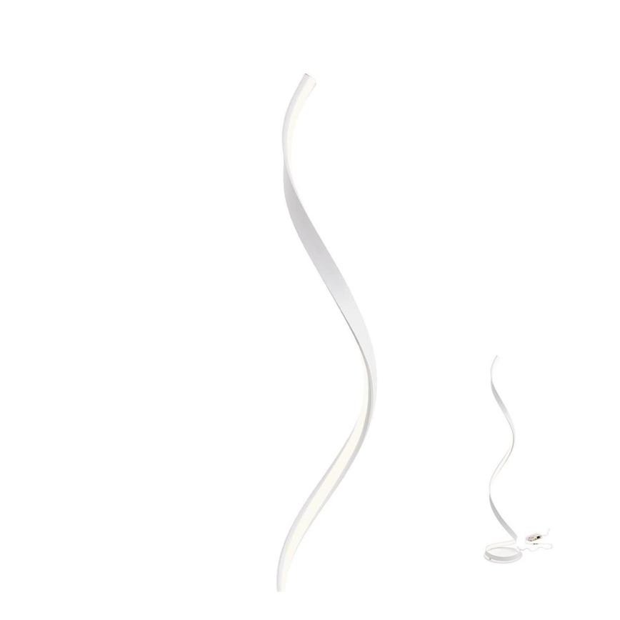 Redo 01-1797 - LED-dæmpbar gulvlampe TORSION LED/24W/230V hvid