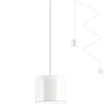 Redo 01-1821 - Pendel DODO 1xE27/15W/230V edderkop hvid