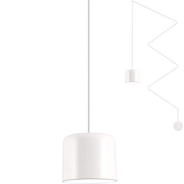 Redo 01-1821 - Pendel DODO 1xE27/15W/230V edderkop hvid