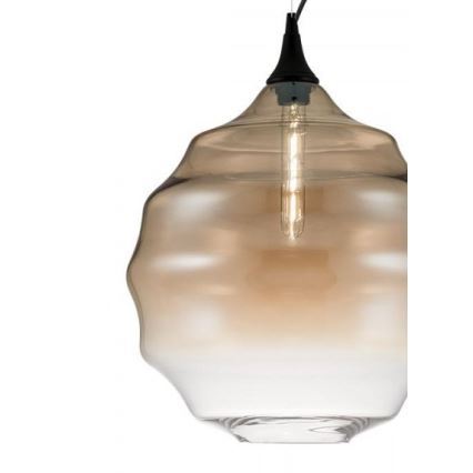 Redo 01-1844 - Pendel SLAG 1xE27/42W/230V diameter 40 cm beige