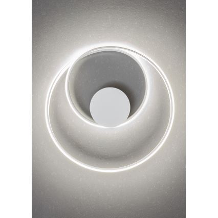 Redo 01-1886 - Dæmpbar LED-loftlampe TORSION LED/29W/230V 4000K Ø 55 cm hvid
