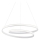 Redo 01-1890 - LED dæmpbar lysekrone på wire TORSION LED/35W/230V 4000K Ø 75 cm hvid