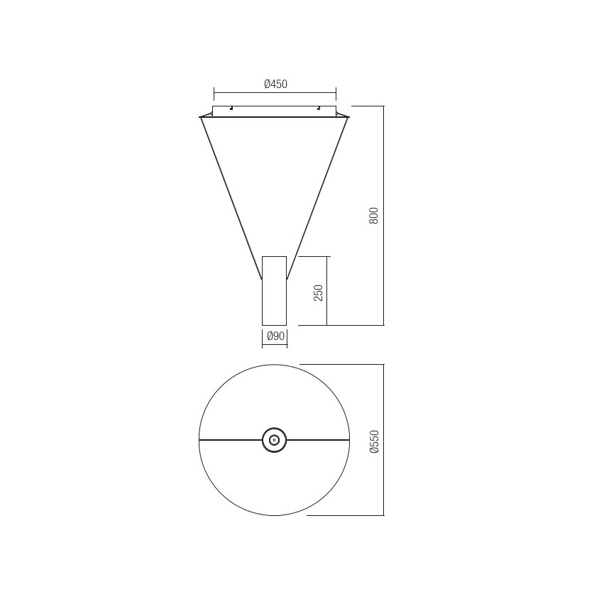 Redo 01-1971 - LED pendel dæmpbar ESSENCE LED/36W/230V CRI 90 3000K hvid