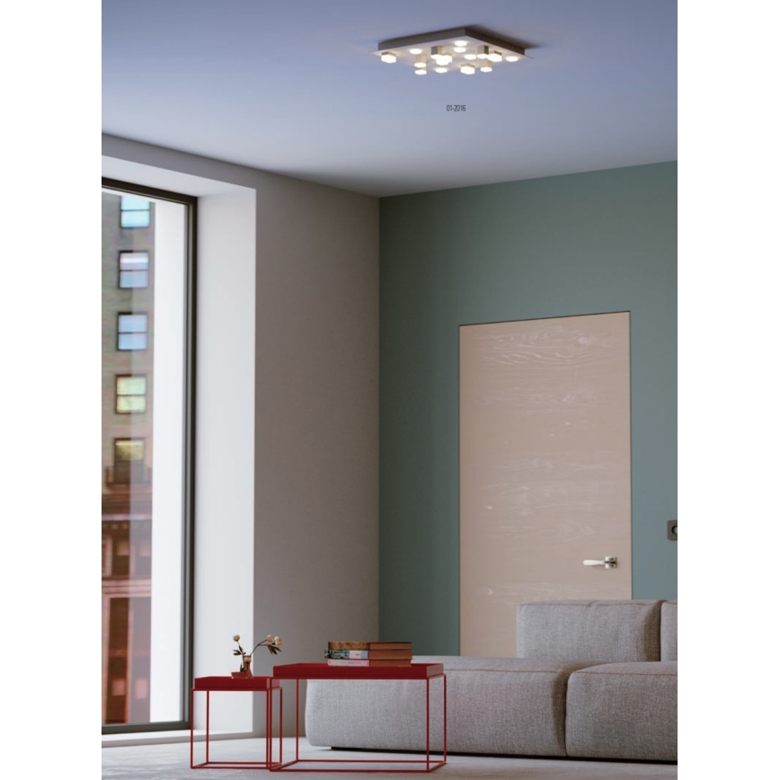 Redo 01-2016 - LED loftlampe PIXEL LED/48W/230V 3000K 45x45 cm hvid