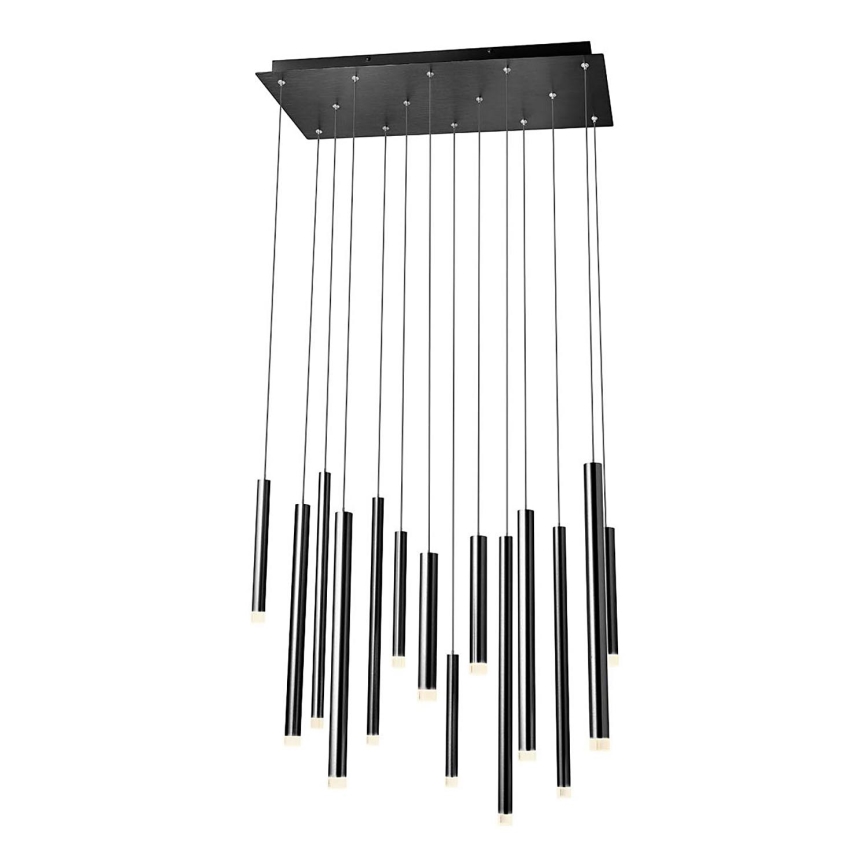 Redo 01-2056 - LED pendel MADISON 14xLED/4W/230V sort