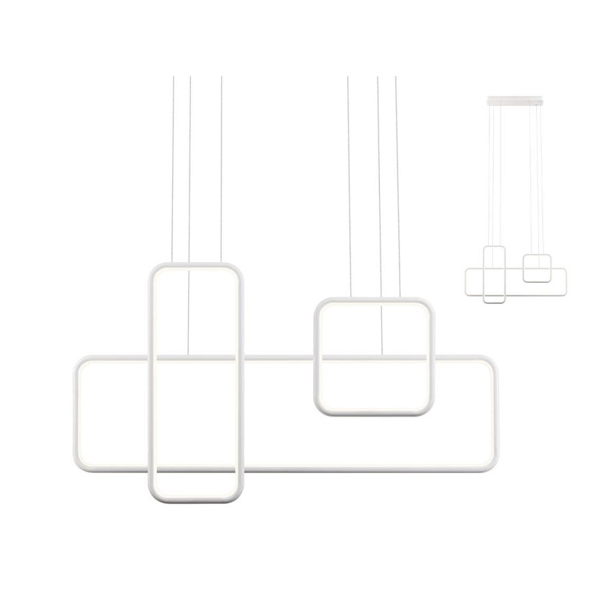 Redo 01-2099 - Dæmpbar LED-pendel på wire THAI LED/86W/230V hvid