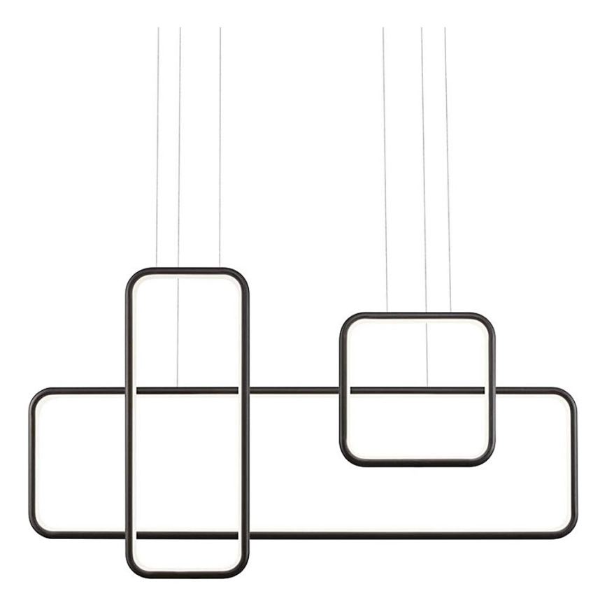Redo 01-2100 - Dæmpbar LED-pendel på wire THAI LED/86W/230V, sort
