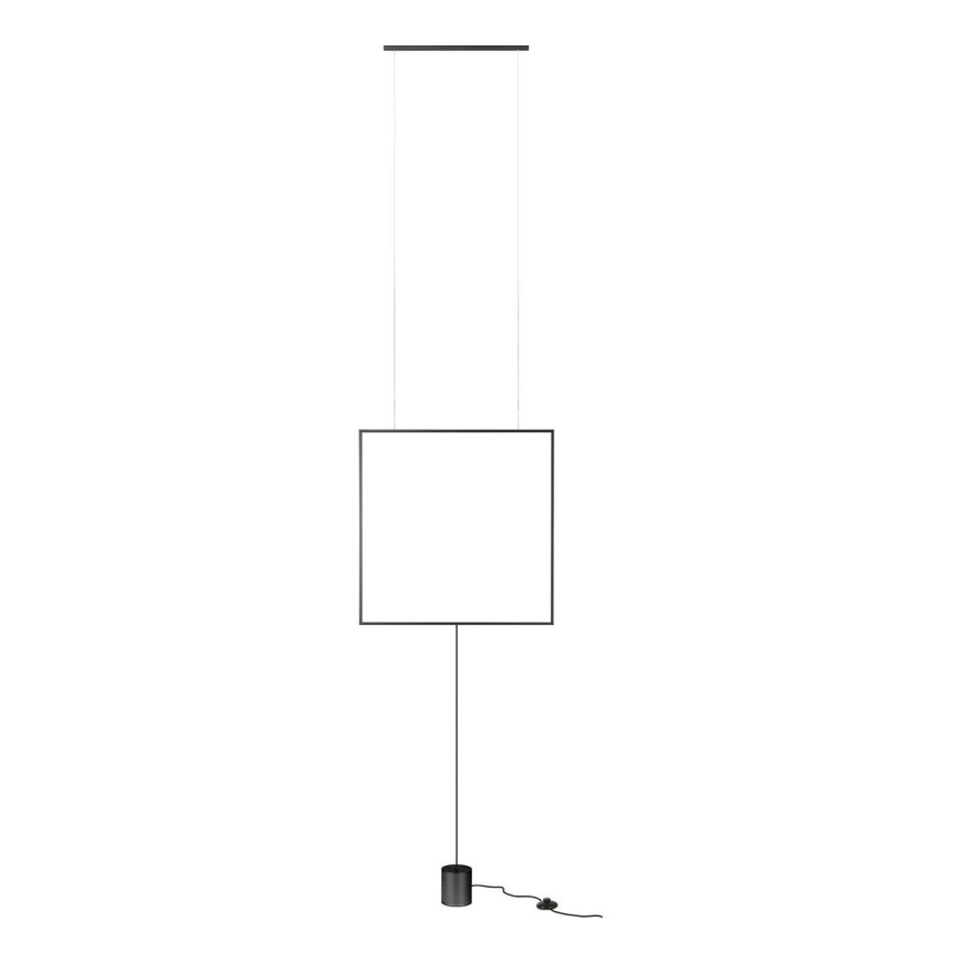 Redo 01-2134 - LED gulvlampe SLICK LED/28W/230V sort