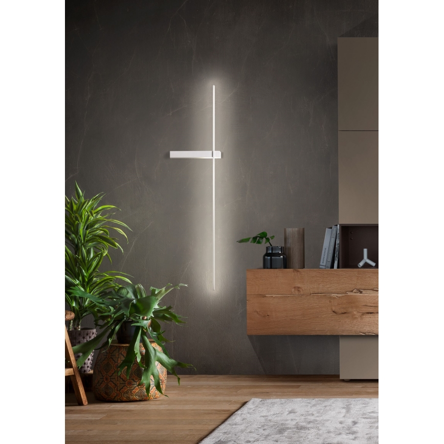 Redo 01-2200 - LED væglampe TANGENT LED/14W/230V hvid