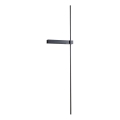 Redo 01-2201 - LED-væglampe TANGENT 14W/230V, sort