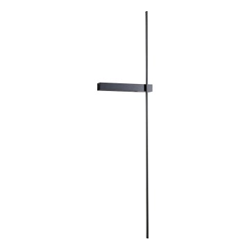Redo 01-2201 - LED-væglampe TANGENT 14W/230V, sort