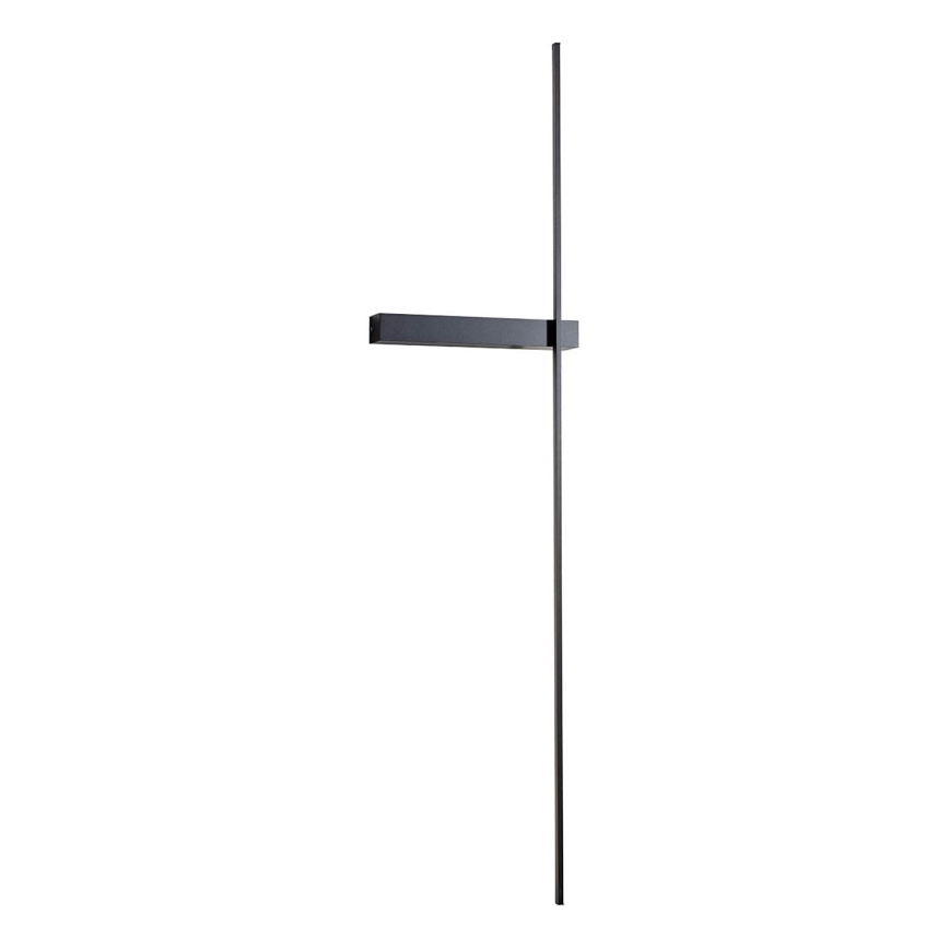 Redo 01-2201 - LED-væglampe TANGENT 14W/230V, sort