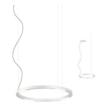 Redo 01-2202 - LED pendel UNION LED/34W/230V CRI 90 3000K diameter 60 cm hvid