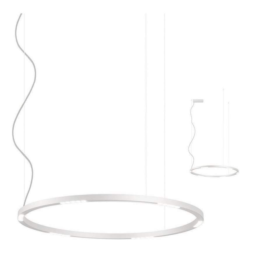 Redo 01-2205 - LED pendel UNION LED/50W/230V CRI 90 3000K diameter 90 cm hvid