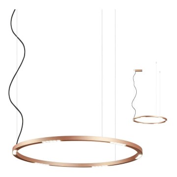 Redo 01-2206 - LED pendel UNION LED/50W/230V CRI 90 3000K diameter 90 cm guldfarvet