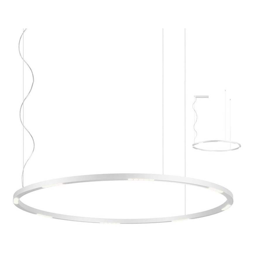Redo 01-2208 - LED pendel UNION LED/68W/230V CRI 90 3000K diameter 120 cm hvid