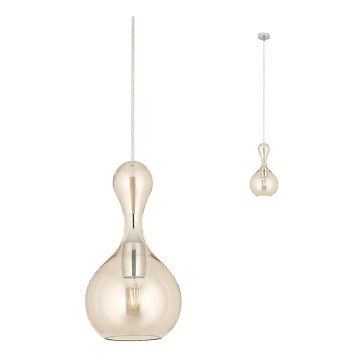 Redo 01-2255 - Pendel LOB 1xE27/42W/230V diameter 18 cm beige