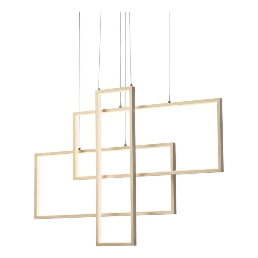 Redo 01-2314 - Dæmpbar LED-pendel på wire PLANA LED/60W/230V guld